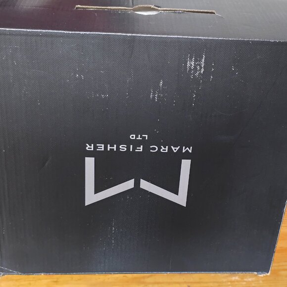 Marc Fisher LTD "Alva" Black Leather Boots--Classic Pointed Toe - Picture 2 of 11